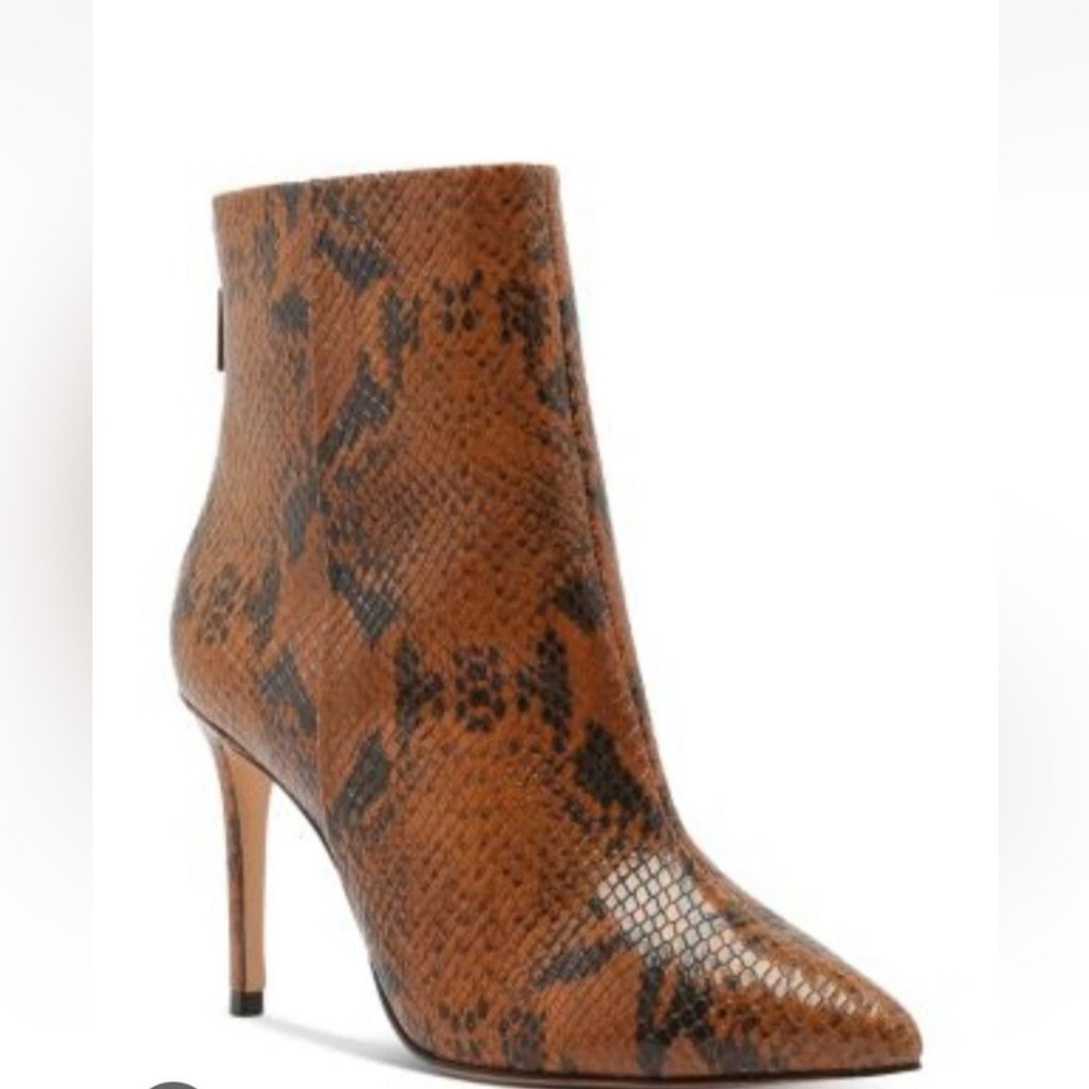 Snakeskin Booties​​​ - Picture 2 of 7